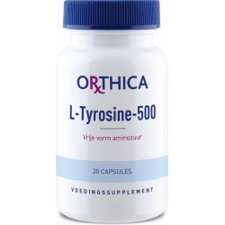 Orthica L Tyrosine 500 Voedingssuplement - 30 Capsules