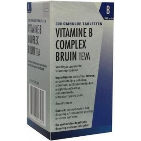 Teva Vitamine b complex bruin