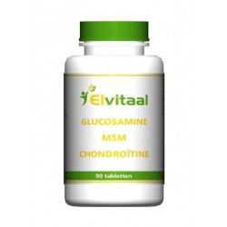 Elvitaal Glucosamine Msm Chrondroïtine 90 tab