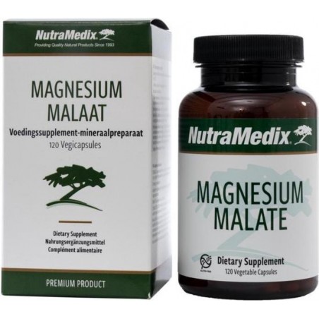 NutraMedix Magnesium Malate 500mg - 120 Vegacapsules