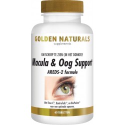 Golden Naturals Macula & Oog Support (60 tabletten)