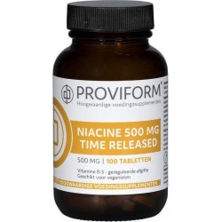 Vitamine B3 niacine 500 mg TR