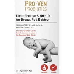 Pro-Ven lactobacillen en bifidus voor babies BORSTVOEDING