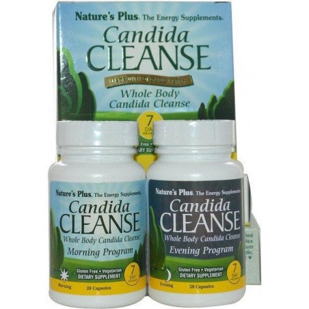 Candida Cleanse, 7 Day Program, 2 Bottles, 28 Capsules Each ( ) - Nature's Plus