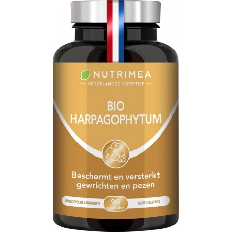 Duivelsklauw - HARPAGOPHYTUM - voedingssupplement - NUTRIMEA - 90 caps