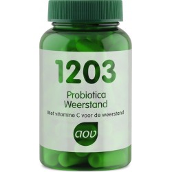 AOV 1203 Probiotica Weerstand - 60 vegacaps  - Probiotica - Voedingssupplementen