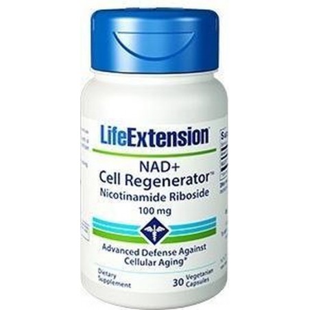 Nad + Cell Regenerator Nicotinamide Riboside 100 Mg - 30 vegetarische Capsules - Life Extension