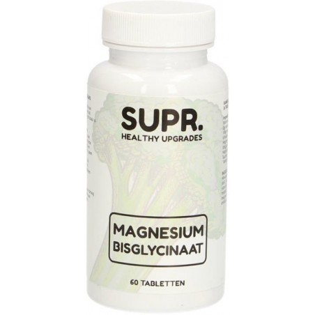 SUPR. Healthy upgrades | Magensium bisglycinaat | 60 tabletten