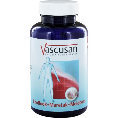 Vascusan Knoflook+Maretak+ Meidoorn 240 capsules