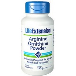Arginine Ornithine Poeder 150 Grams (5.29 Oz) - Life Extension