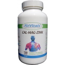 Cal-Mag-Zink Capsules - 120 capsules - Glutenvrij