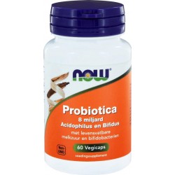 Now Foods - Probiotica 8 Miljard Acidophilus & Bifidus - 60 Vegicaps
