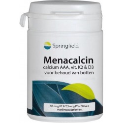 Springfield Menacalcin Vitamine K2 - 60 Tabletten