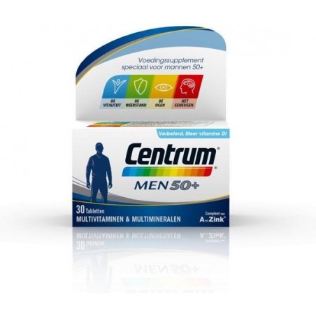 Centrum Men 50+  - 30 tabletten - Multivitaminen