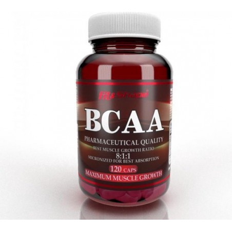 Fit&Shape BCAA  8:1:1  capsules  (120 stuks)   leucine/valine/isoleucine (Branched Chain Amino Acids)