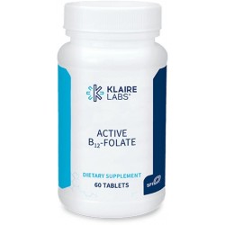 Klaire Labs Active B12-Folate 60 tabletten