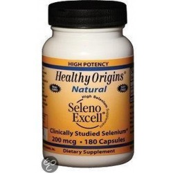 Seleno Excell Selenium 200mcg (180 capsules) - Healthy Origins