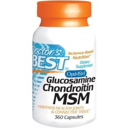 Doctor's Best Glucosamin Chondroitin MSM - 360 capsules