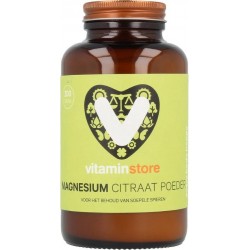 Vitaminstore  - Magnesium Citraat Poeder - 200 gram
