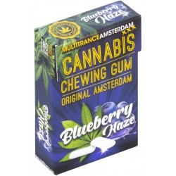 Cannabis Blueberry Haze Chewing Gum (Sugar Free)