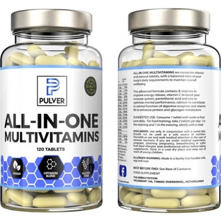 ALL-IN-ONE Multivitamine|Gezondheid|Pulvernutrition|VITAMINES|Vitamine