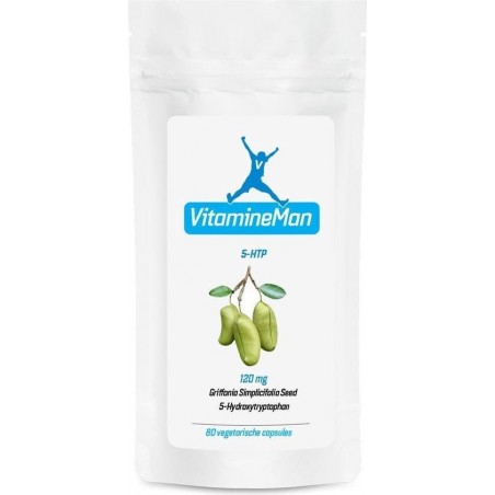 VitamineMan 5-HTP 120 mg ★ 60 capsules ★ Supplement