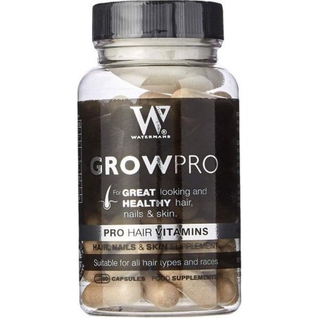 Watermans GrowPro Haar Vitamines - 60 capsules