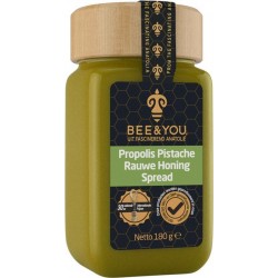 Bee&you Propolis Pistache Rauw Honing Spread | Ruw Honing met Pistache