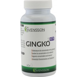 Svensson Ginkgo Xtr - 60 tabletten met Ginkgo Biloba - Stimuleert het leervermogen en de alertheid - Geheugen