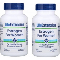 Estrogen for Women, 30 Vegetarian Tablets, 2-pack