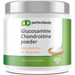 Glucosamine Chondroitine En MSM Poeder - 400 Gram - PerfectBody.nl