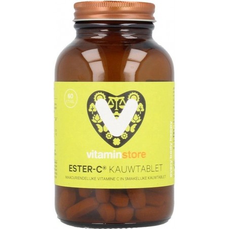 Vitaminstore  - Ester-C kauwtablet - 60 kauwtabletten