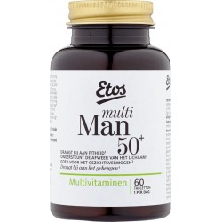 Etos Multi Man 50+ voedingssupplement - 60 tabletten
