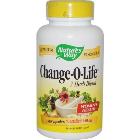 Change-O-Life 7 kruiden mix voor vrouwen 440 mg (180 Capsules) - Nature's Way
