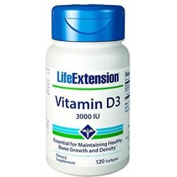 Vitamin D3, 3,000 IU 120 softgels