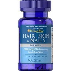 Puritan's Pride Skin Hair and Nails Formula 60 Tabletten 7580