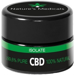 Pure CBD isolate - 1500mg - Nature's Medicals  - 100% natural product