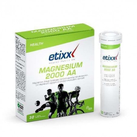 Ettix Magnesium 2000 AA - 30 Bruistabletten -Voedingssupplement
