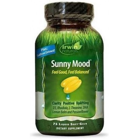 Irwin naturals sunny mood 75 capsules - Voedingssupplement