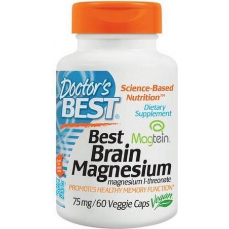 Best Magnesium voor de hersenen 75 mg (60 Veggie Caps) - Doctor's Best