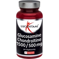 Lucovitaal - Glucosamine  Chondroïtine 1500/500 milligram - 30 tabletten - Voedingssupplementen