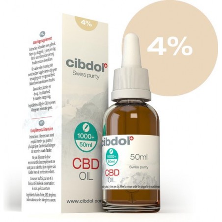 Cibdol CBD Olie 4% - 50ml