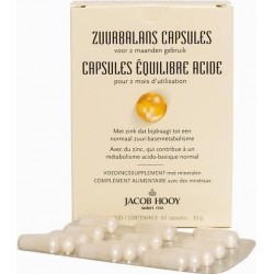 Jacob Hooy Zuurbalans capsules - 60st