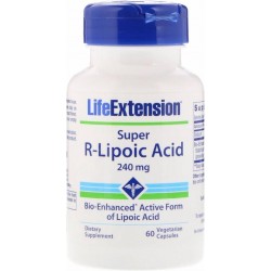 Super R-Lipon Zuur, 240 mg (60 Veggie Caps) - Life Extension