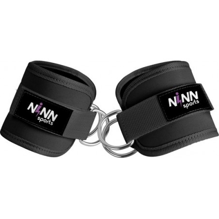 NINN Sports Ankle Strap - Fitness Enkelband - Zwart - 1 stuk