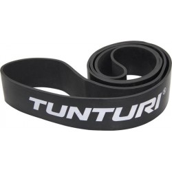 Tunturi - Power Band - Weerstandsband - Fitness Elastiek - Extra Heavy - Zwart