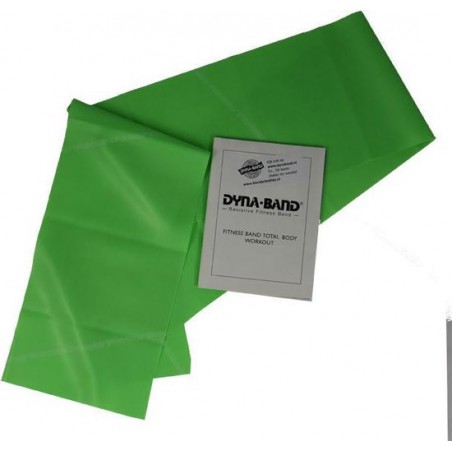 Dyna Band - Medium Weerstandsband - 120 cm - Groen