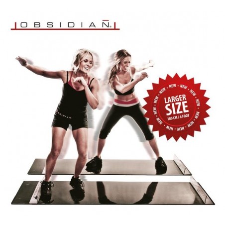 Obsidian Slide Board 180 cm Fitness - Full body workout thuis - Schaats Slide Trainer