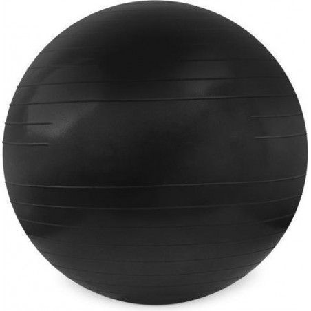 Matchu Sports Fitnessbal 85cm Zwart (Matchu Sports Gymbal 80cm Black).