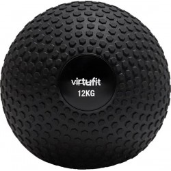 VirtuFit Slam Ball – Fitness Bal – Crossfit Bal - 12 kg – Zwart